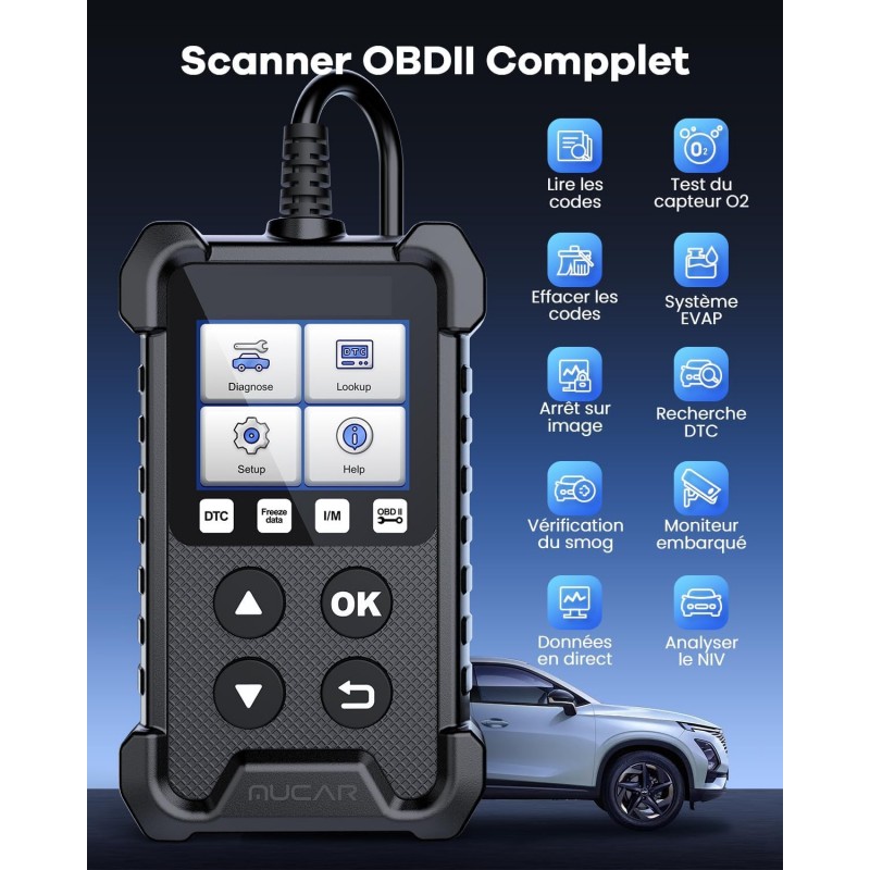 Valise diagnostic automobile DonosHome OBD2 (Vendeur tiers) –
