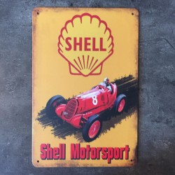 PLAQUE METAL shell 132