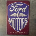 PLAQUE METAL FORD 180