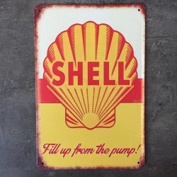 PLAQUE METAL shell